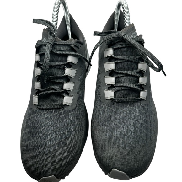 Nike Air Zoom Pegasus 37 Black Grey Men’s Running Shoes Size 8.5 - Picture 4 of 8